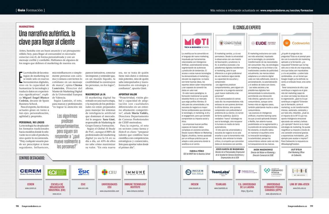 Lee la colaboración de la Preincubadora Empresarial con la Revista Emprendedores - 1